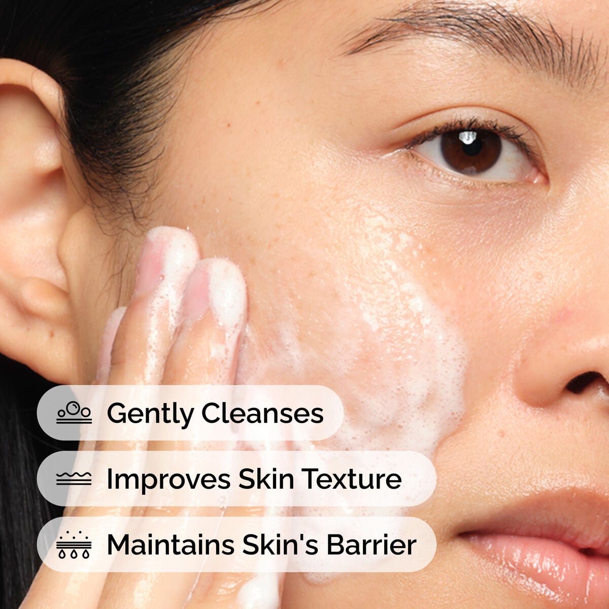 Glucoside Foaming Cleanser Gentle Cleansing Care Z2