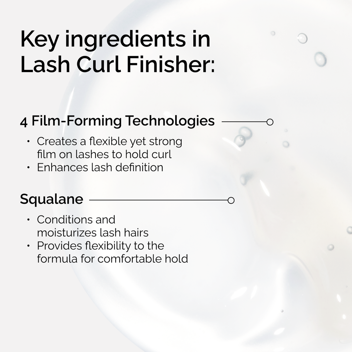 Lash Curl Finisher Hair Scalp Care