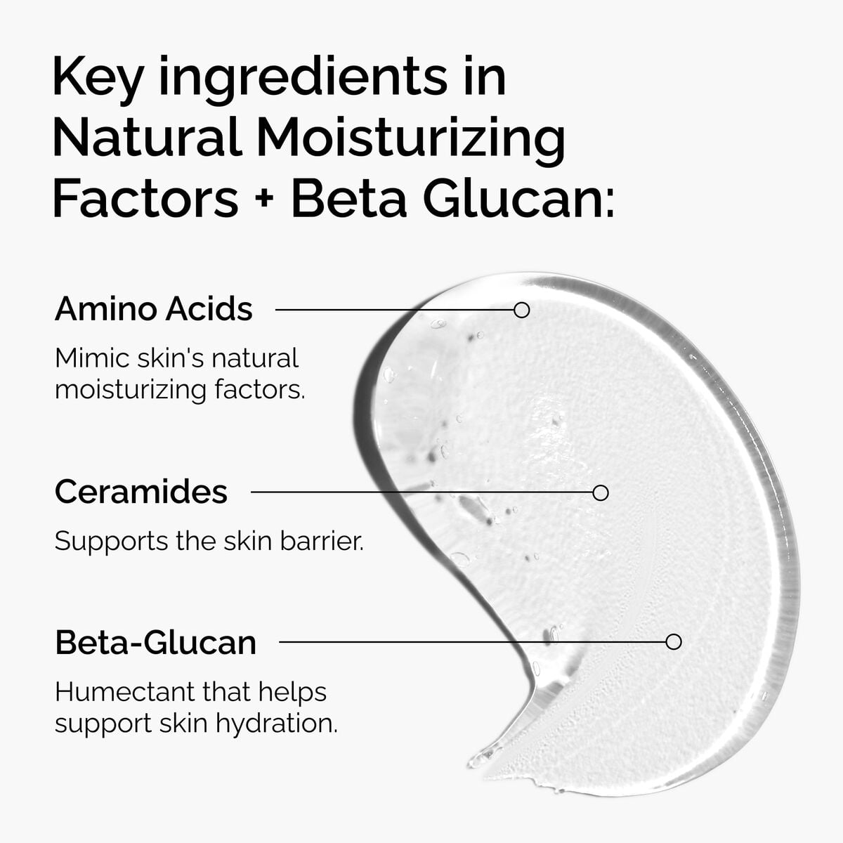 Natural Moisturizing Factors + Beta Glucan Daily Treatment Ritual L6