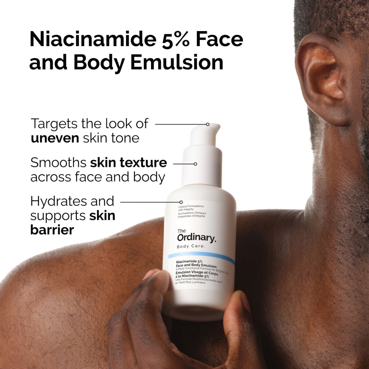 Niacinamide 5% Face and Body Emulsion Targeted Serum Care