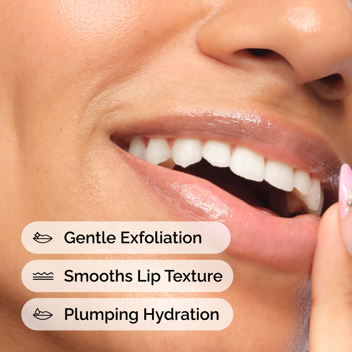 PHA Exfoliating Lip Serum Daily Treatment Ritual E7