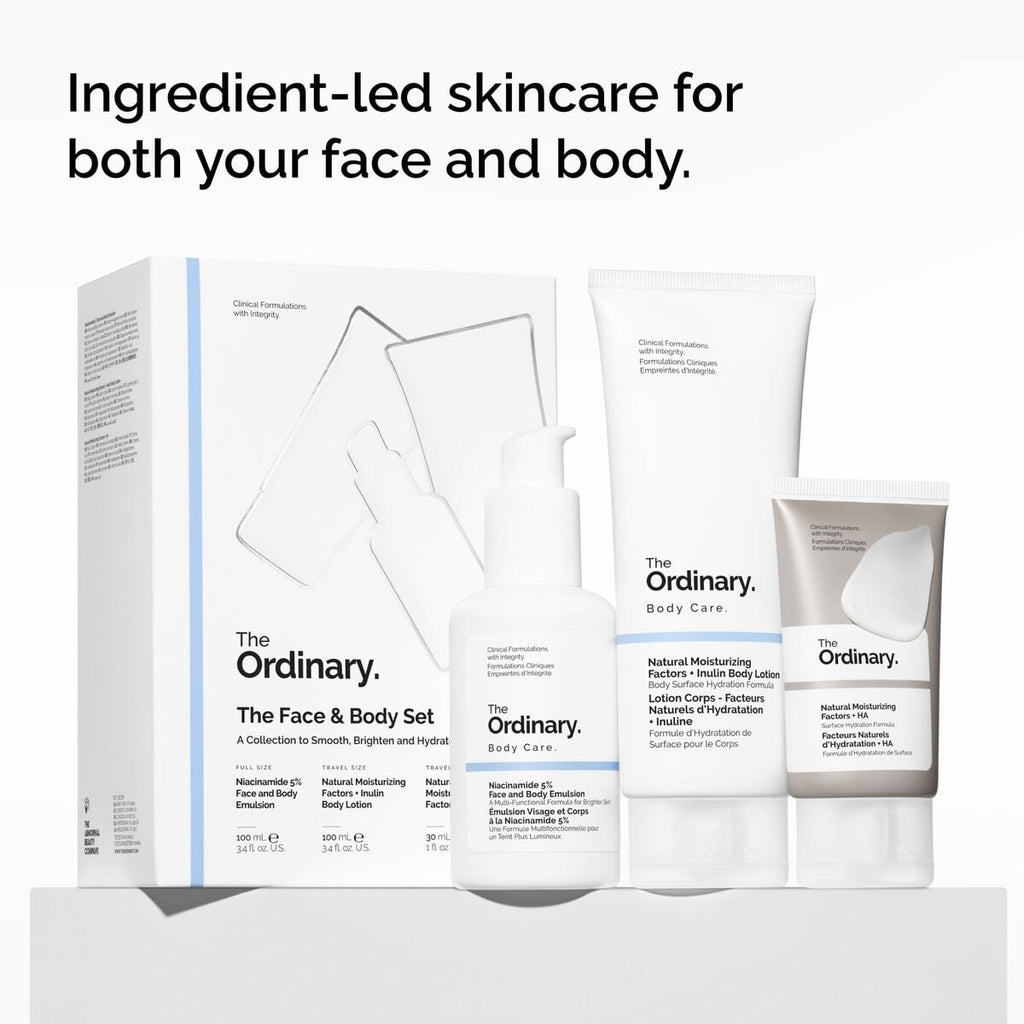 The Face & Body Set Curated Care Set L4