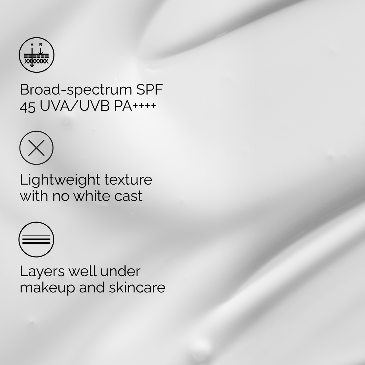 UV Filters SPF 45 Serum Targeted Serum Care